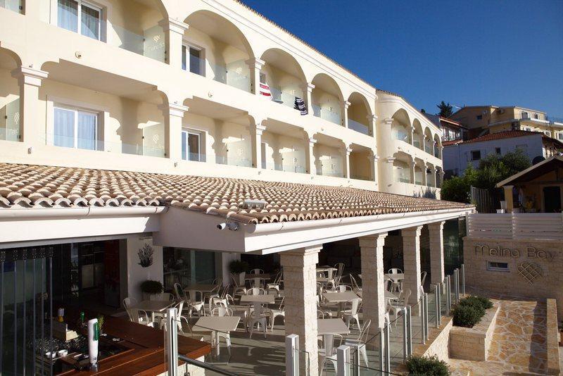 Melina Bay Boutique Hotel Kassiopi Exterior foto