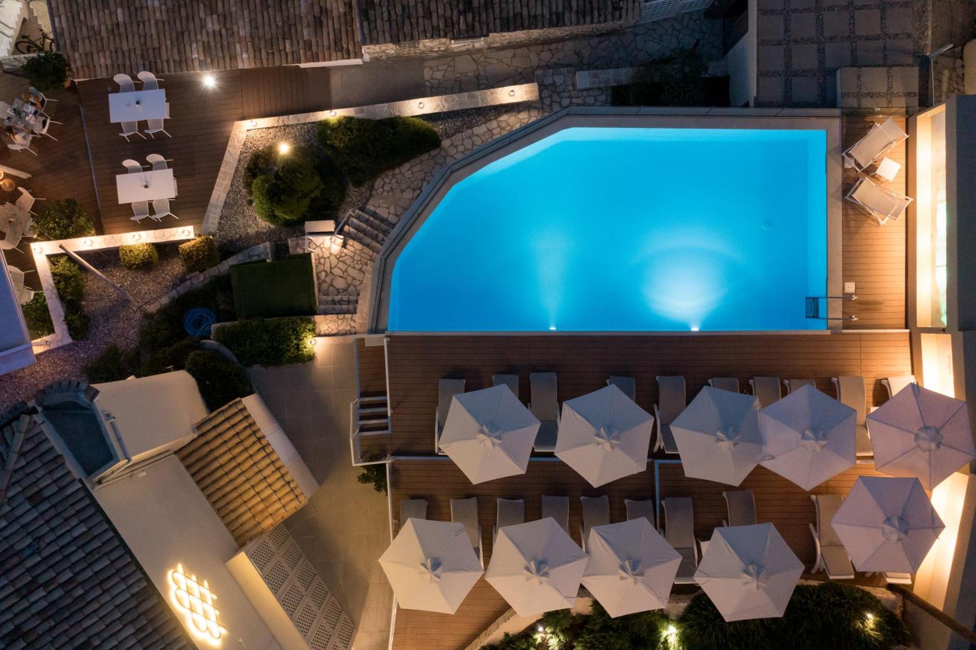 Melina Bay Boutique Hotel Kassiopi Exterior foto