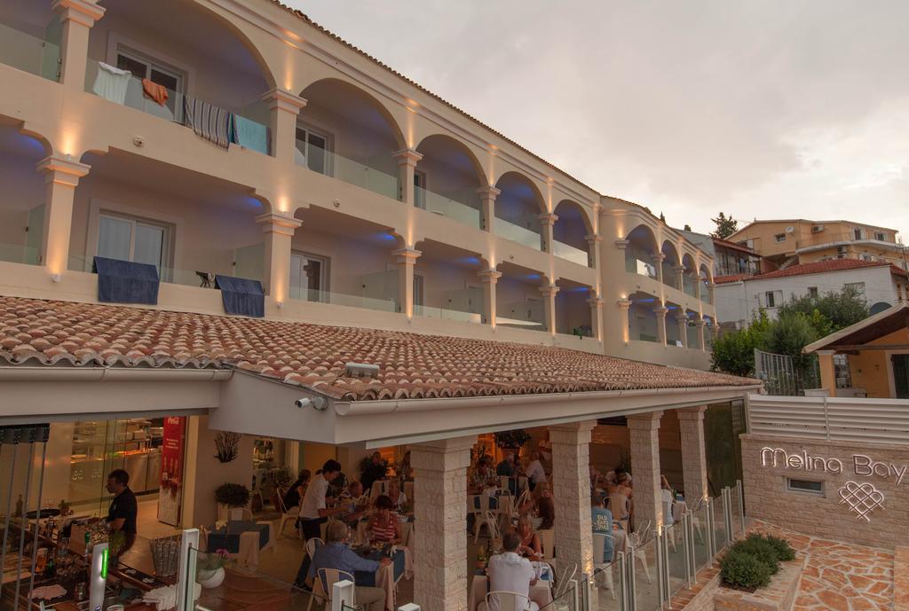 Melina Bay Boutique Hotel Kassiopi Exterior foto
